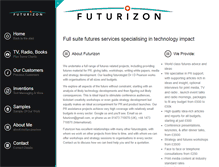 Tablet Screenshot of futurizon.com